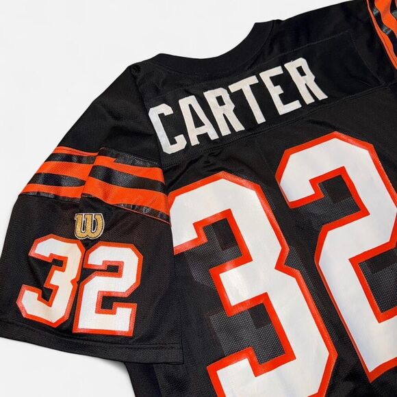 NWT Rare Vintage 90s Authentic Wilson NFL Cincinnati Bengals Carter Jersey - Picture 8 of 8